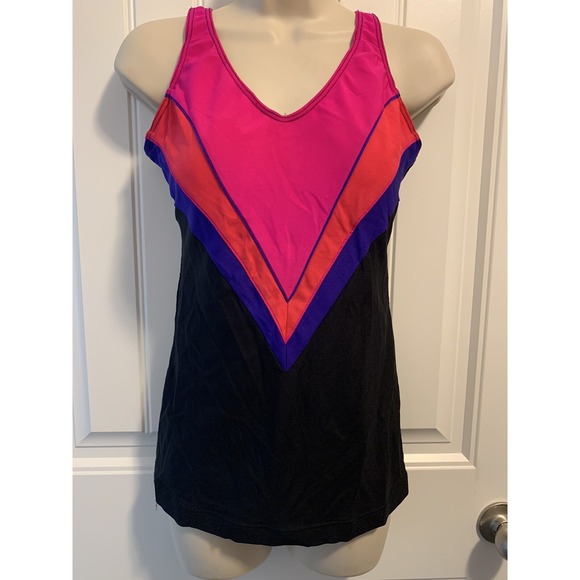 Baltex Other - Vintage Baltex Body ID One Piece Swimsuit Skirted Skirt Size 12 Black 067